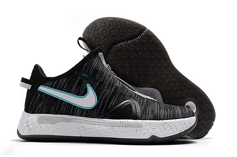 Nike PG 4 Crabon Grey White Jade Shoes